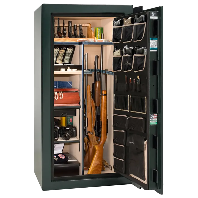Liberty Lincoln 25 Gun Safe with Mechanical Lock
