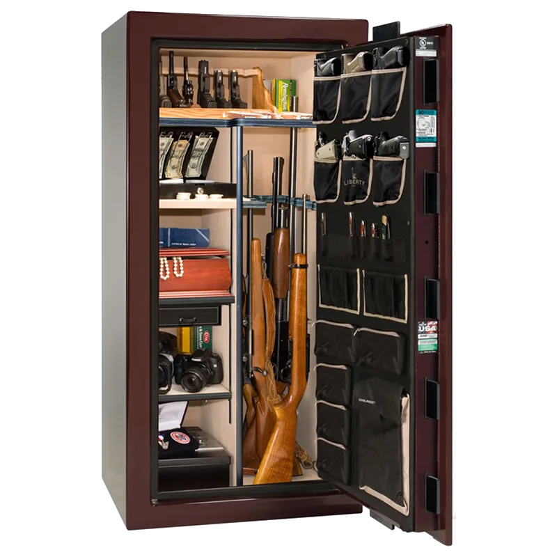 Liberty Lincoln 25 Gun Safe with Mechanical Lock