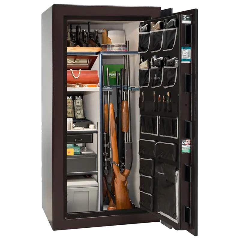 Liberty Lincoln 25 Gun Safe with Mechanical Lock