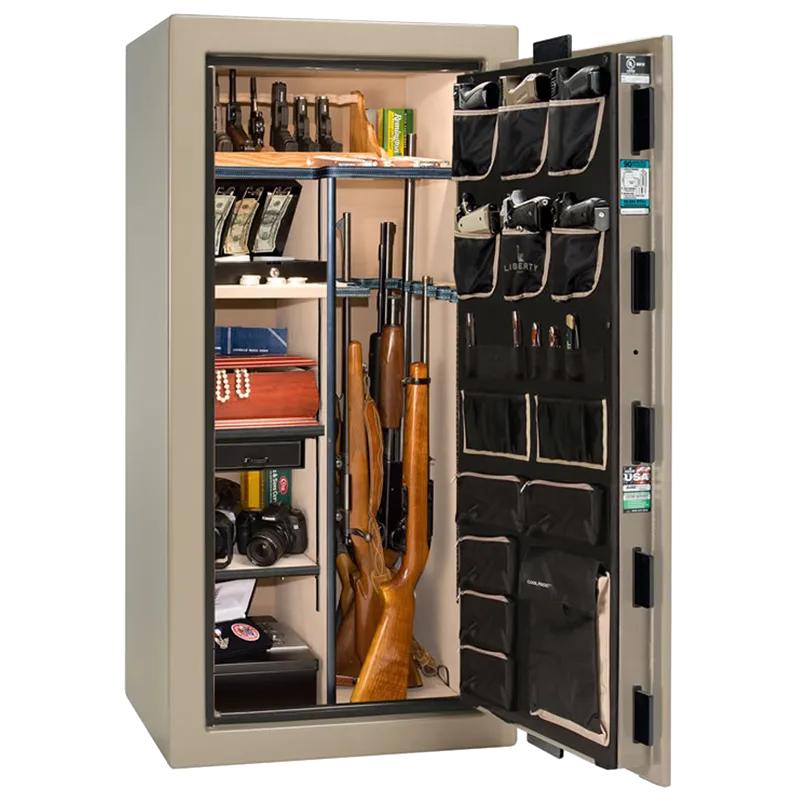Liberty Lincoln 25 Gun Safe with Mechanical Lock