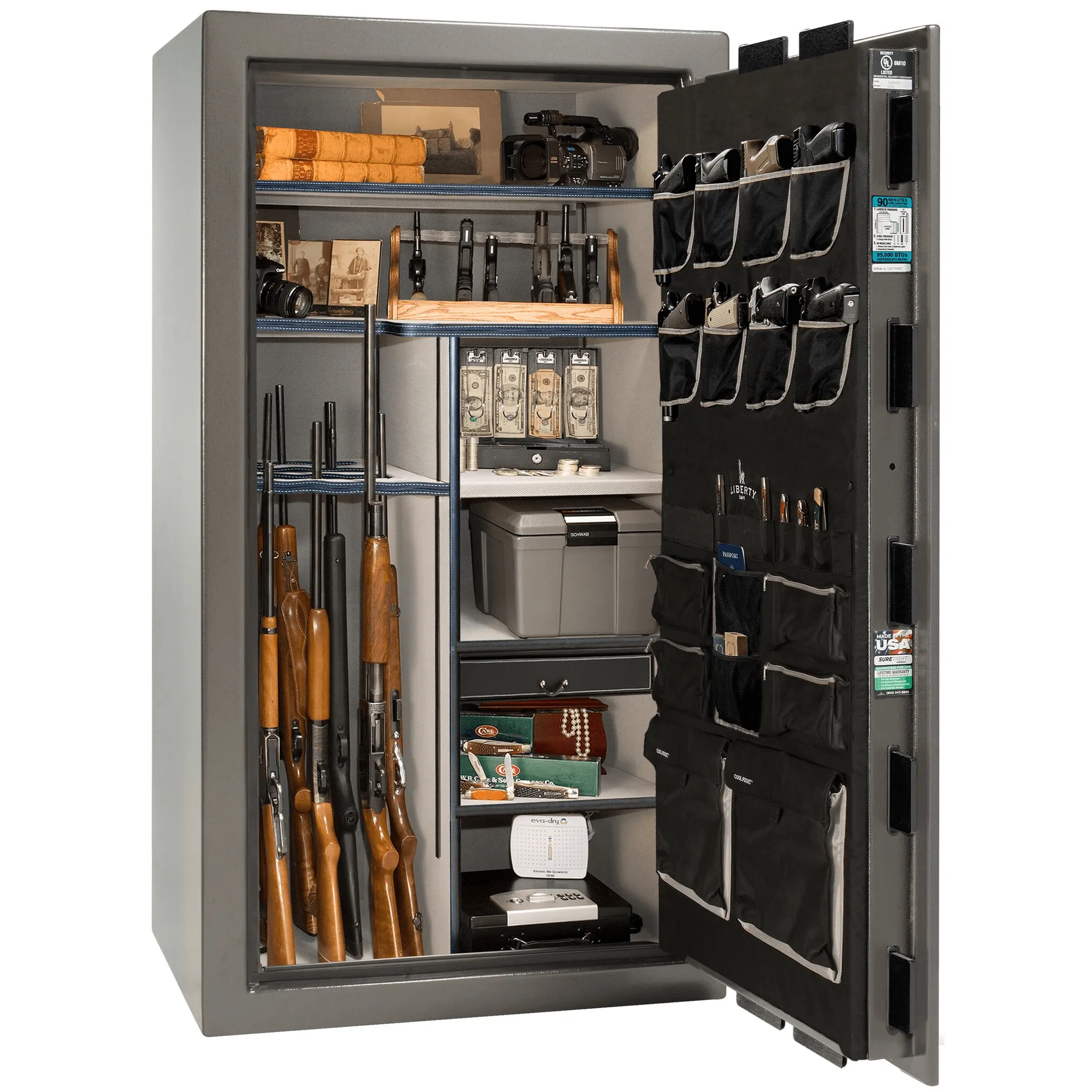 Liberty Lincoln 40 Gun Safe with Mechanical Lock