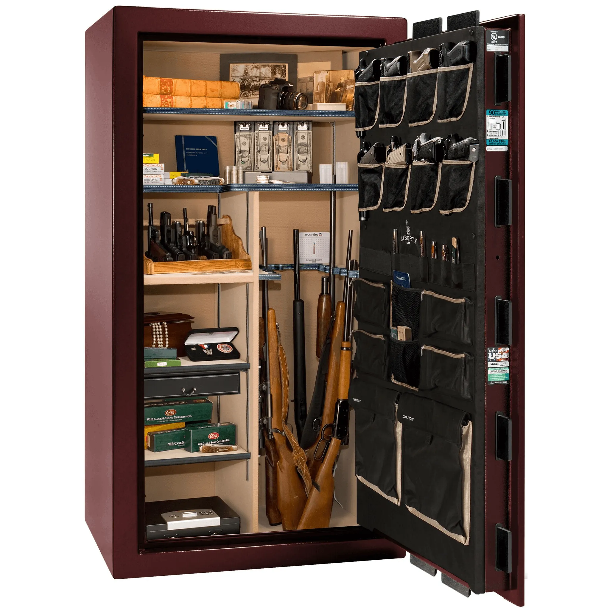 Liberty Lincoln 40 Gun Safe with Mechanical Lock