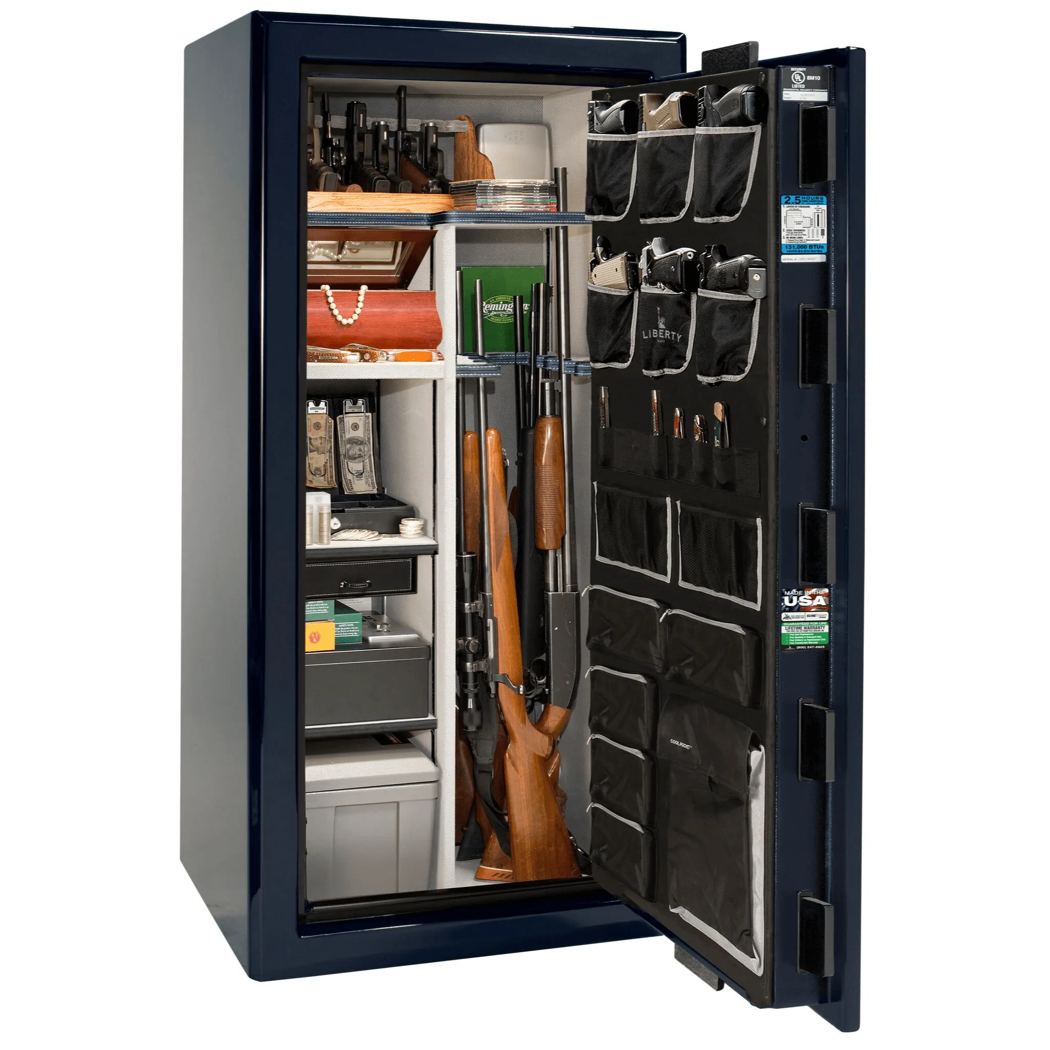 Liberty Presidential 25 Gun Safe with Mechanical Lock
