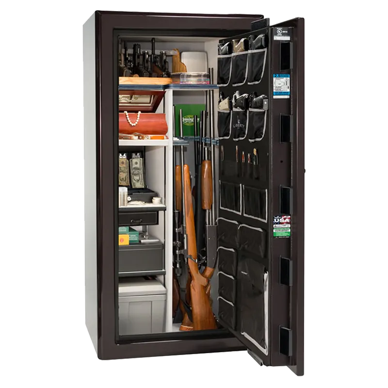 Liberty Presidential 25 Gun Safe with Mechanical Lock