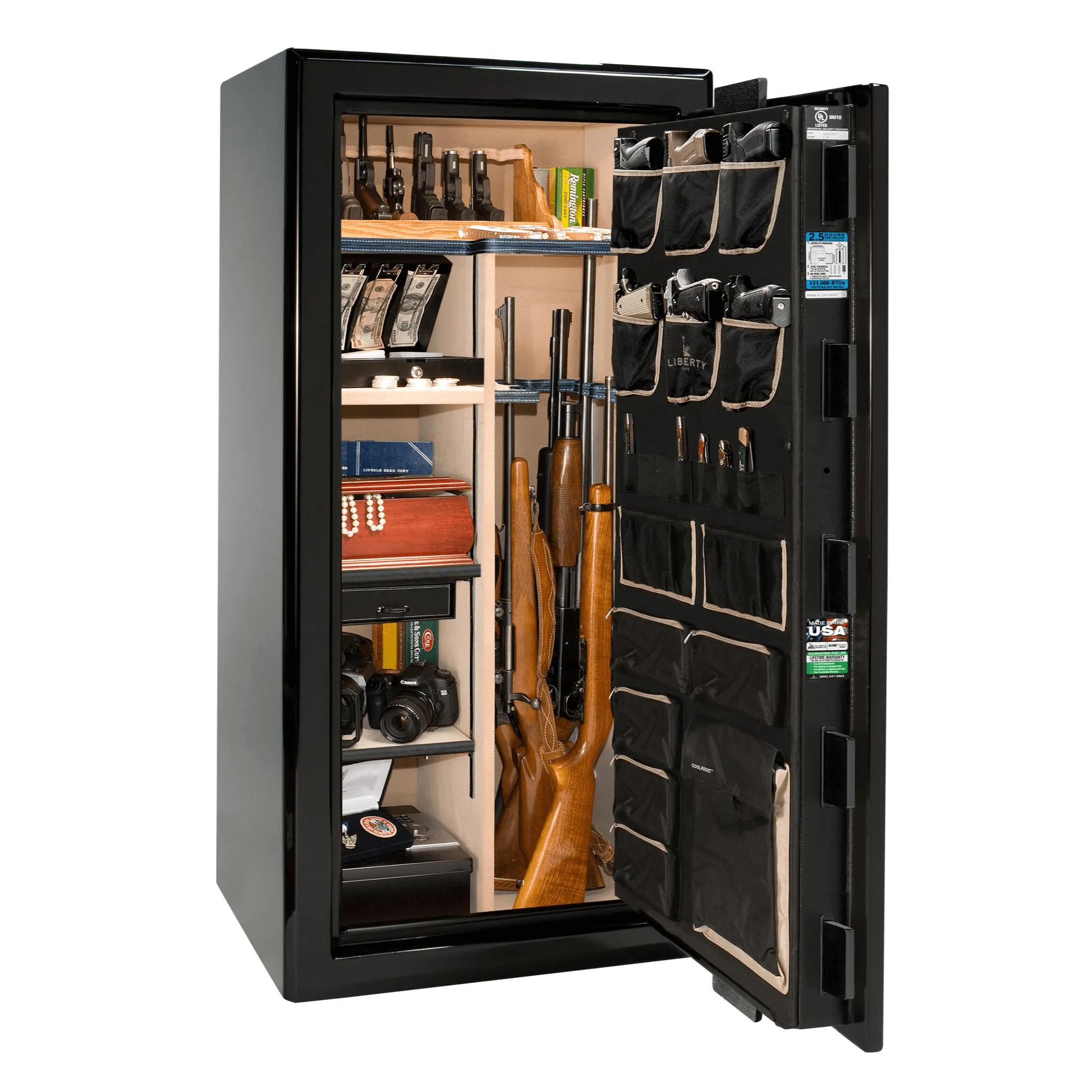 Liberty Presidential 25 Gun Safe with Mechanical Lock