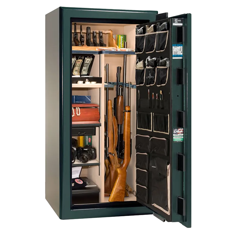 Liberty Presidential 25 Gun Safe with Mechanical Lock