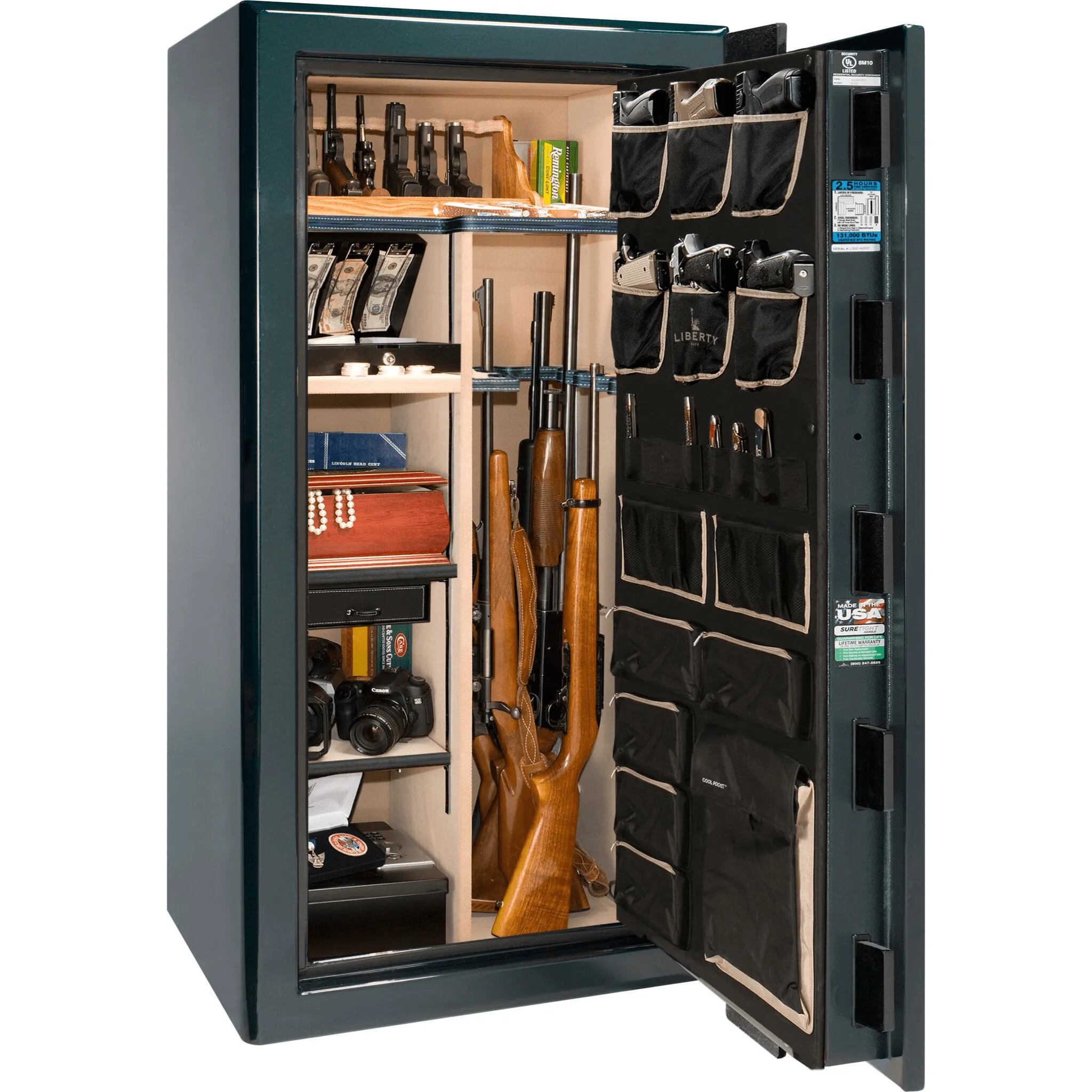 Liberty Presidential 25 Gun Safe with Mechanical Lock