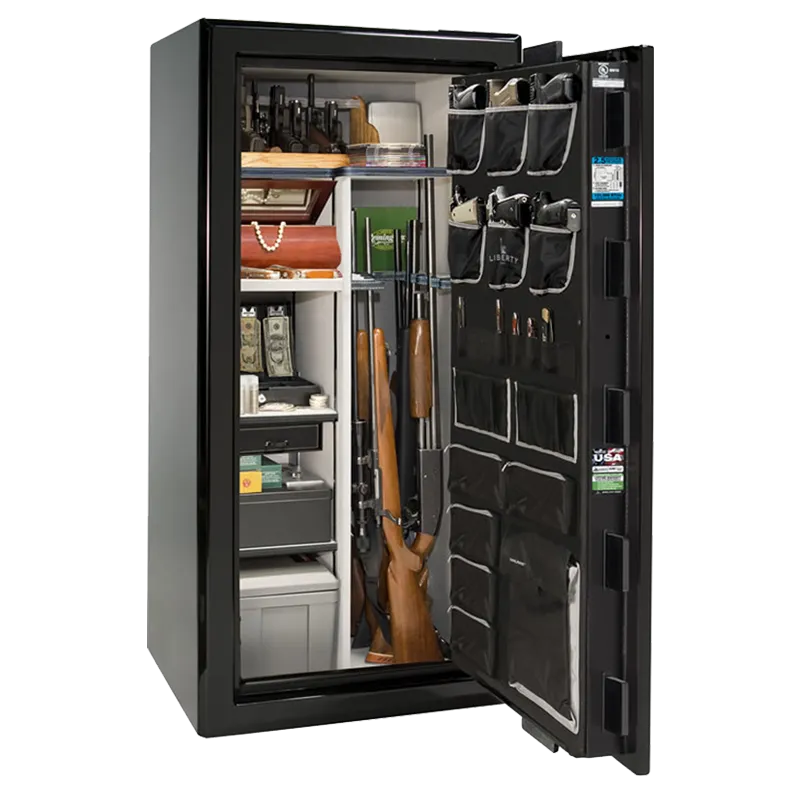 Liberty Presidential 25 Gun Safe with Mechanical Lock