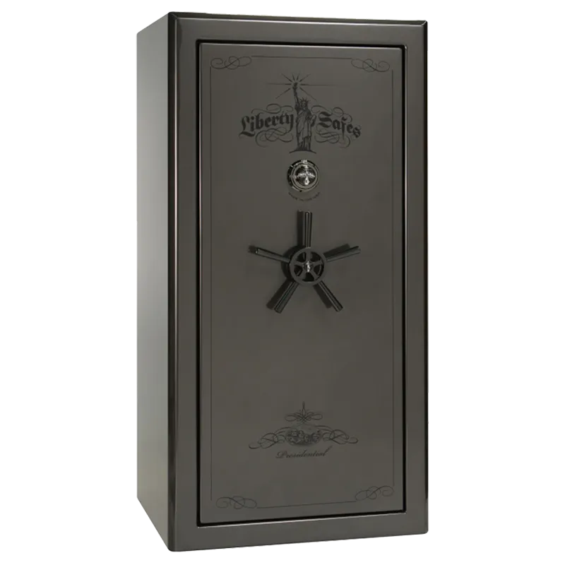 Liberty Presidential 25 Gun Safe with Mechanical Lock