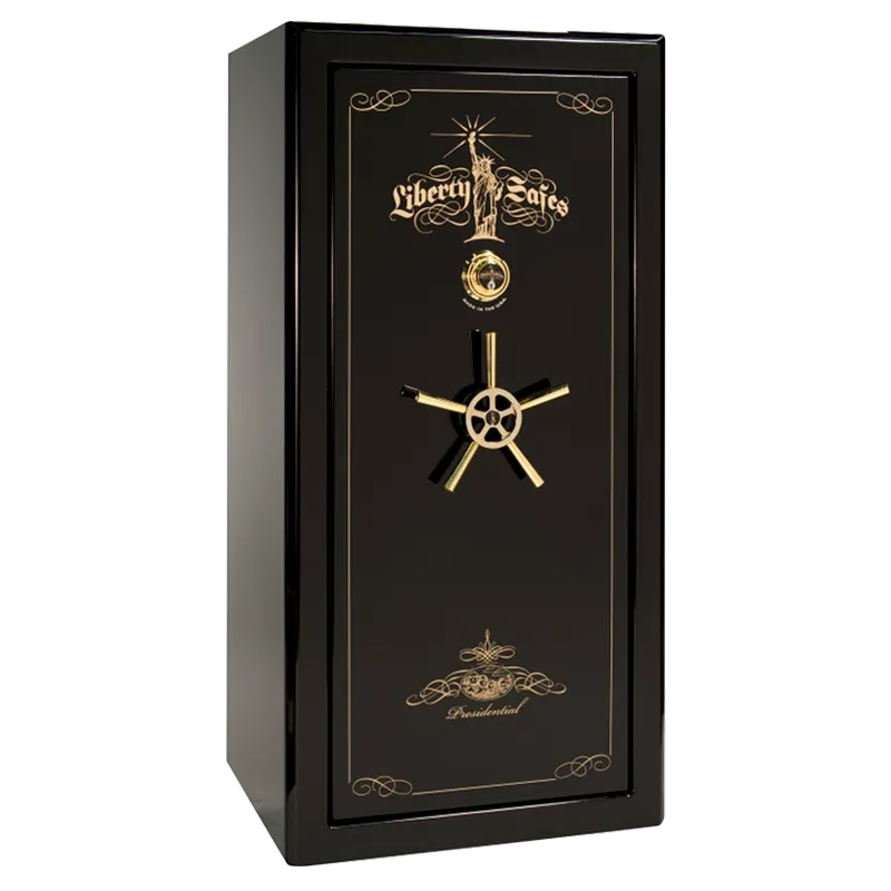 Liberty Presidential 25 Gun Safe with Mechanical Lock