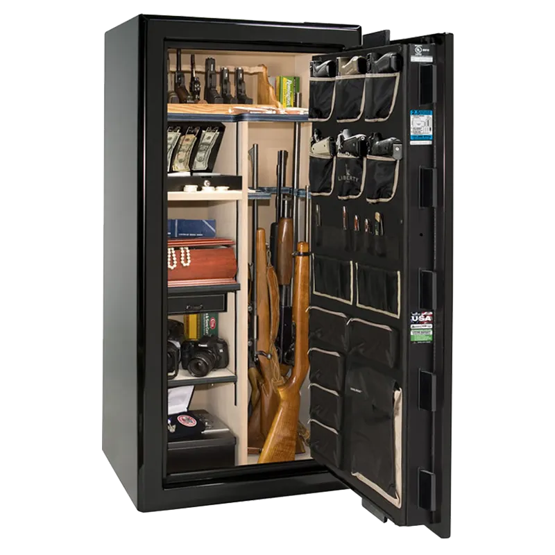 Liberty Presidential 25 Gun Safe with Mechanical Lock