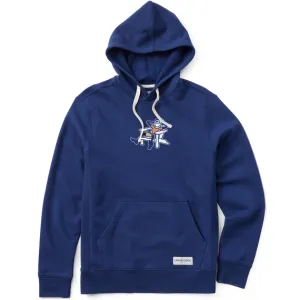 Life is Good Men's Vintage Jake Adirondack Simply True Fleece Hoodie