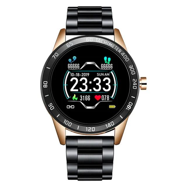 LIGE New Smart Watch Men Heart Rate Blood Pressure Monitoring Information Reminds Sport Waterproof Smartwatch For Android IOS