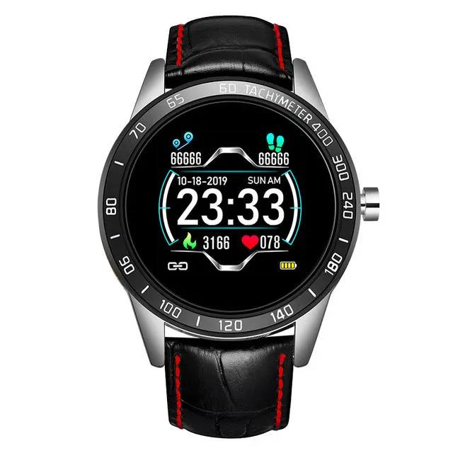 LIGE New Smart Watch Men Heart Rate Blood Pressure Monitoring Information Reminds Sport Waterproof Smartwatch For Android IOS