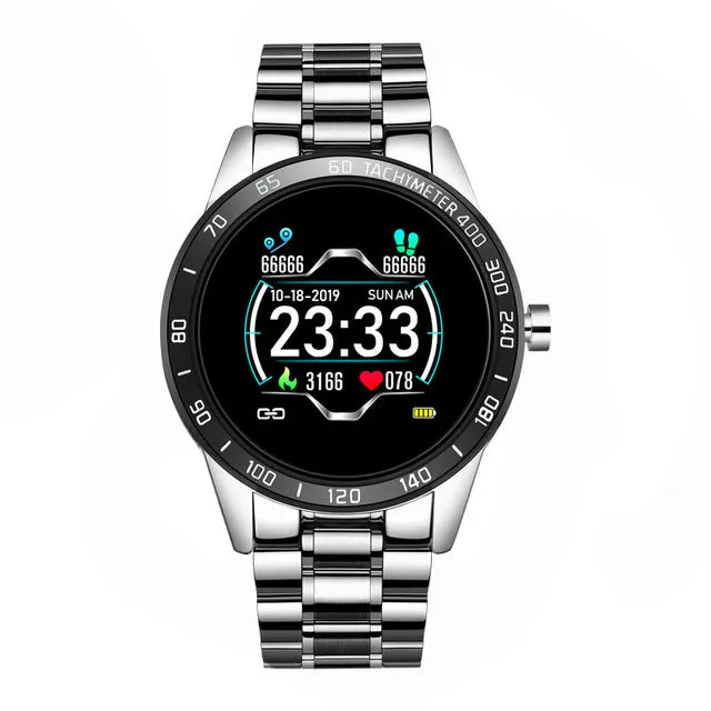 LIGE New Smart Watch Men Heart Rate Blood Pressure Monitoring Information Reminds Sport Waterproof Smartwatch For Android IOS