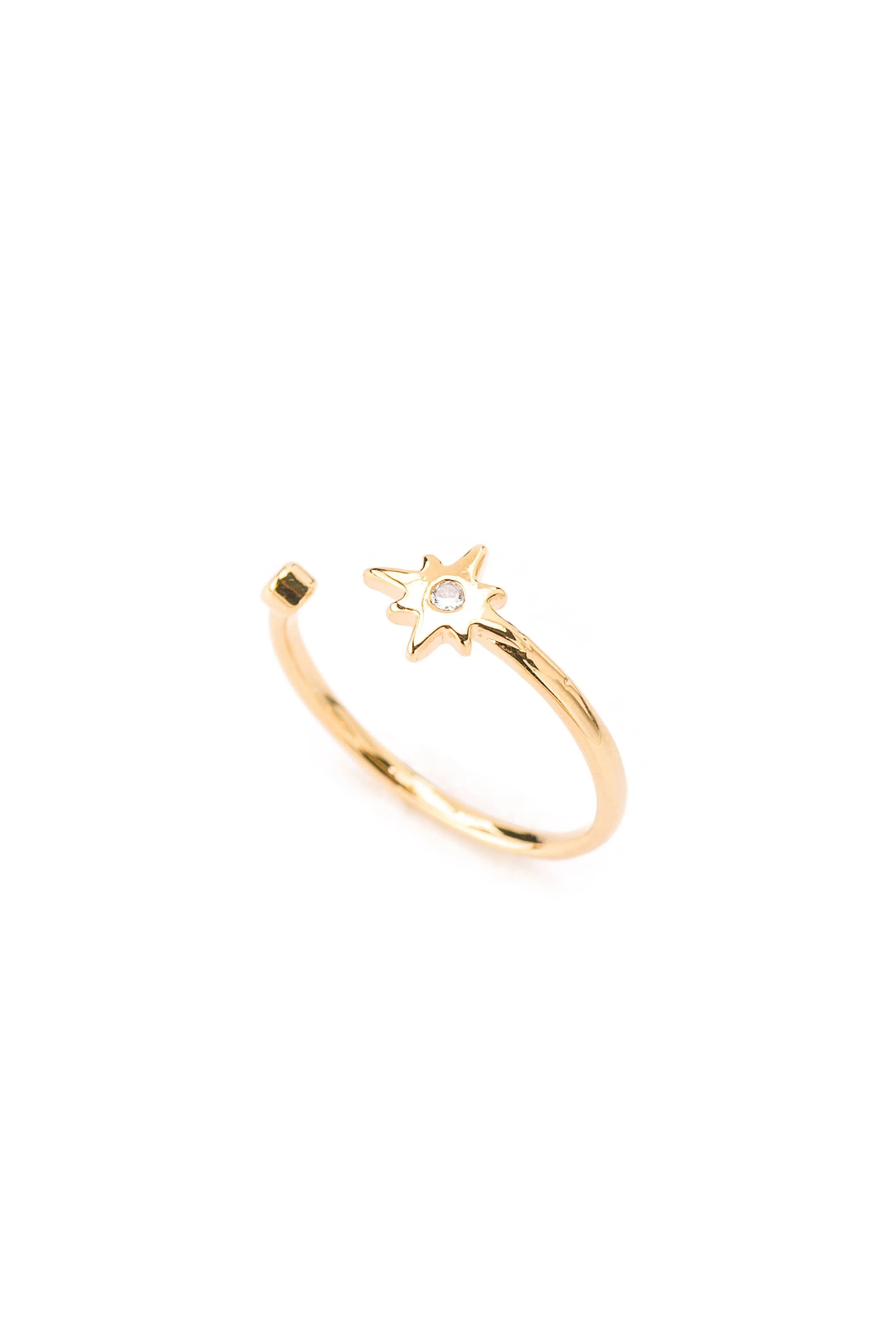 Lilianne Star Ring [18K Gold/Silver Plated]
