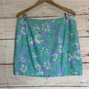 Lilly Pulitzer Vintage White Label Mini Skirt in Rockin Lobster Sz 14