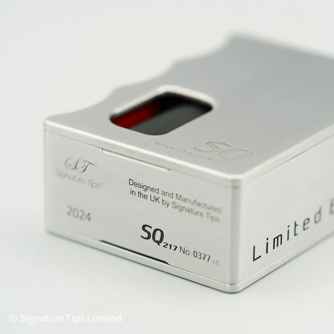 Limited Edition SQ217 – Brushed Frame with Black Doors or Full Brushed by Signature Tips