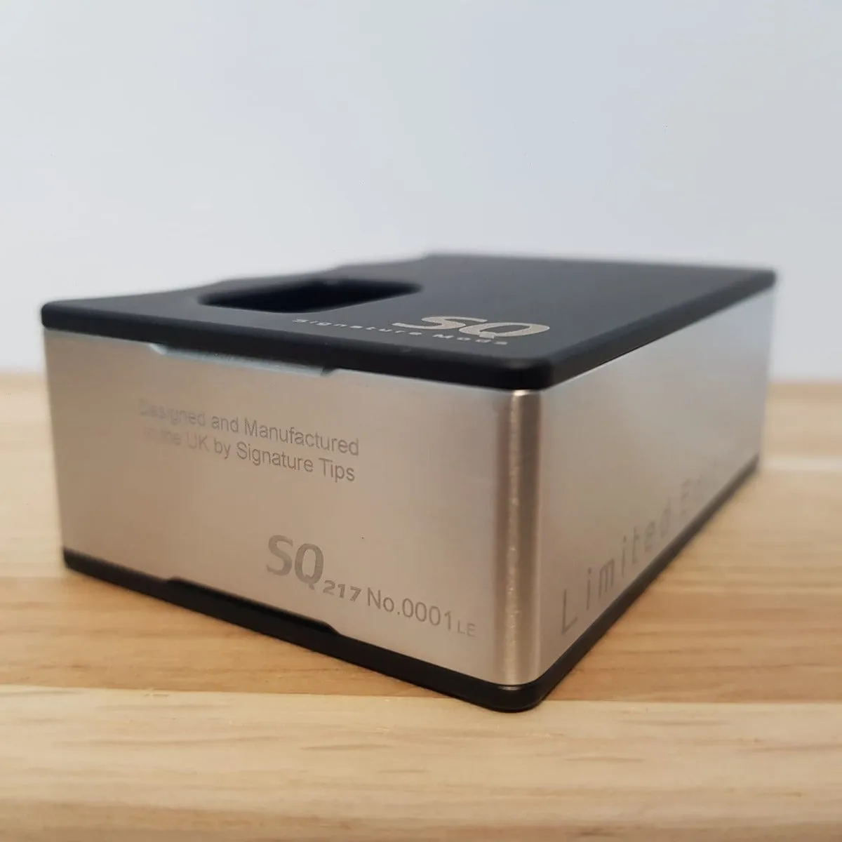 Limited Edition SQ217 – Brushed Frame with Black Doors or Full Brushed by Signature Tips