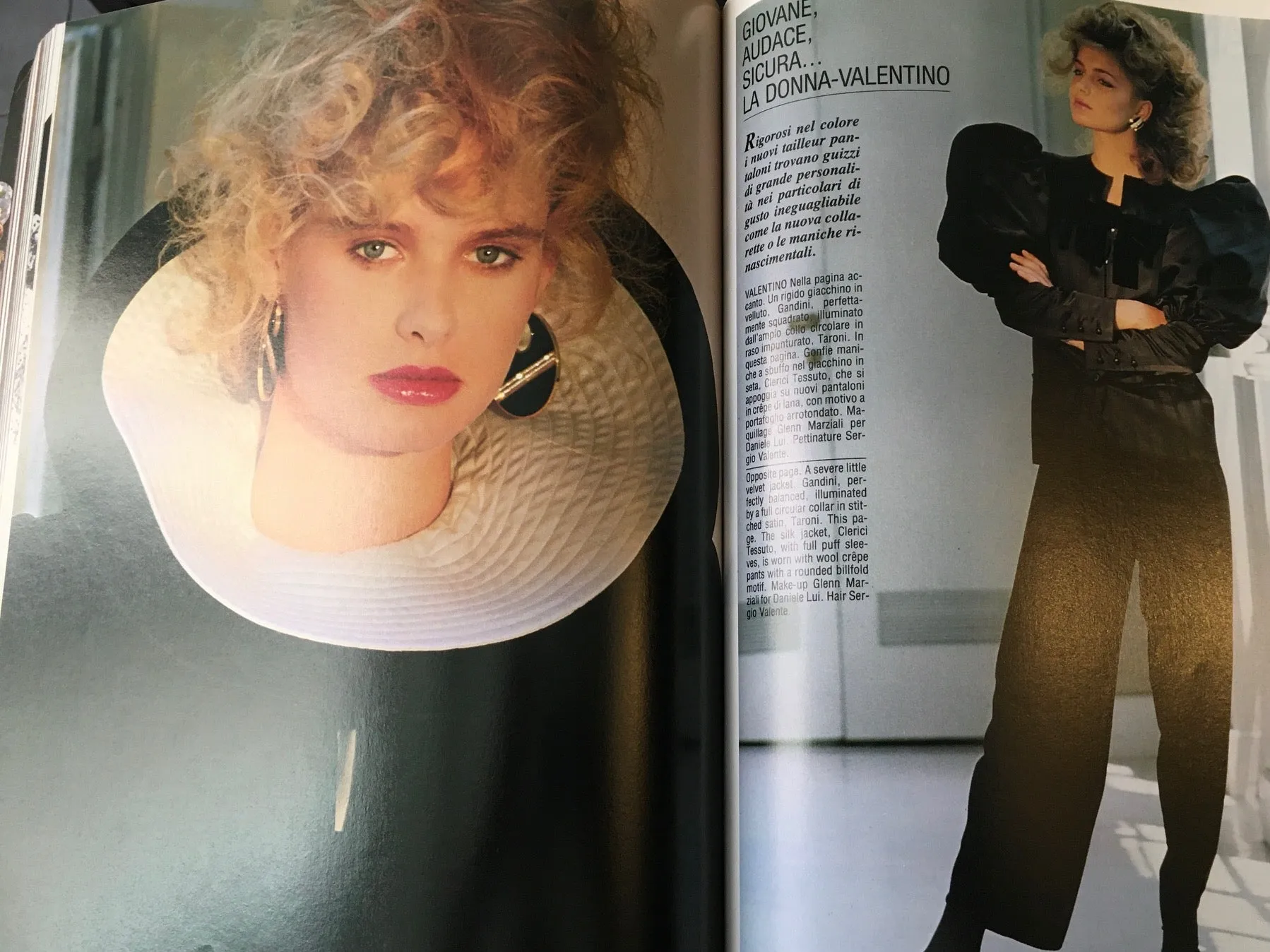 LINEA ITALIANA Magazine September 1981 PAULINA PORIZKOVA Andie Macdowell LESLIE WINER