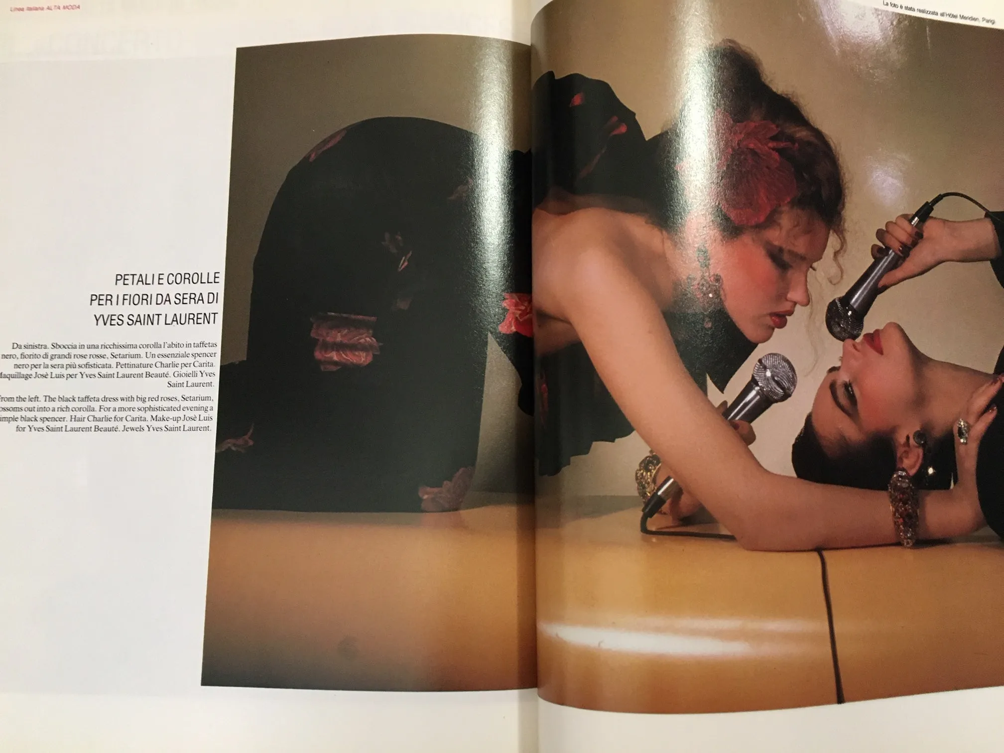 LINEA ITALIANA Magazine September 1981 PAULINA PORIZKOVA Andie Macdowell LESLIE WINER