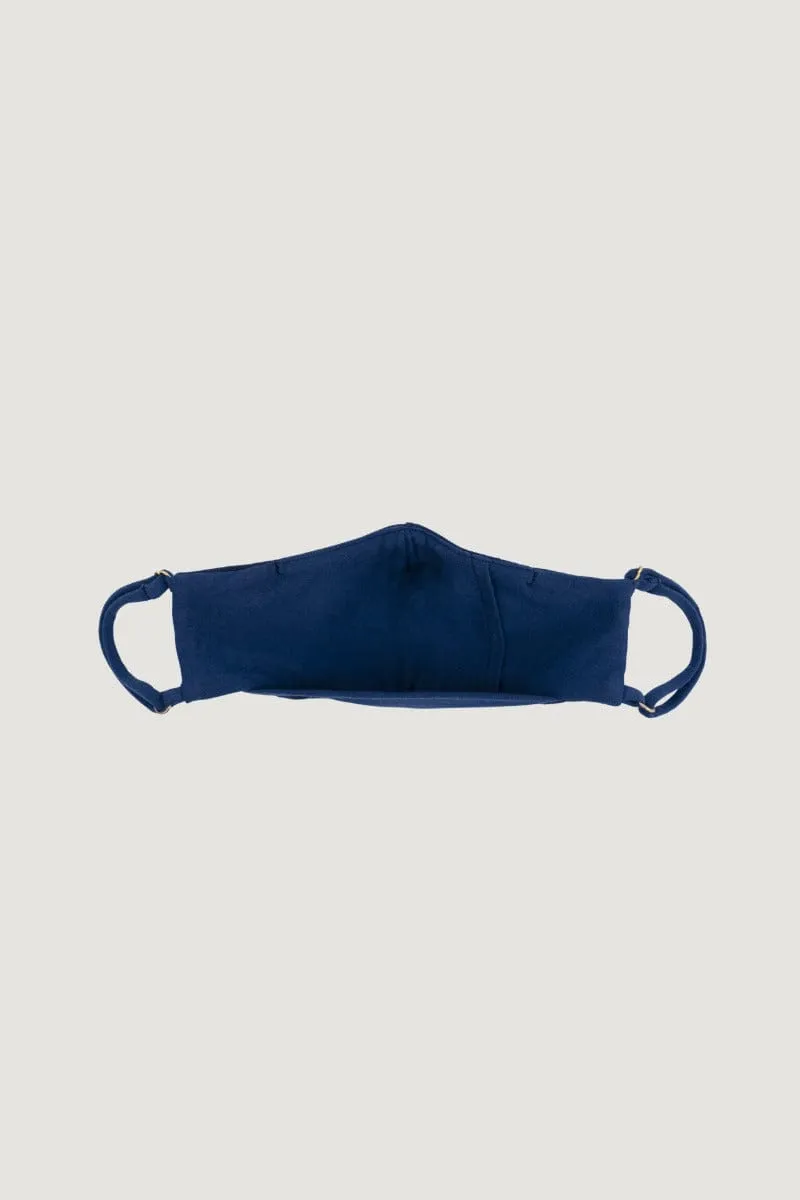 Linen Face Mask | Indigo