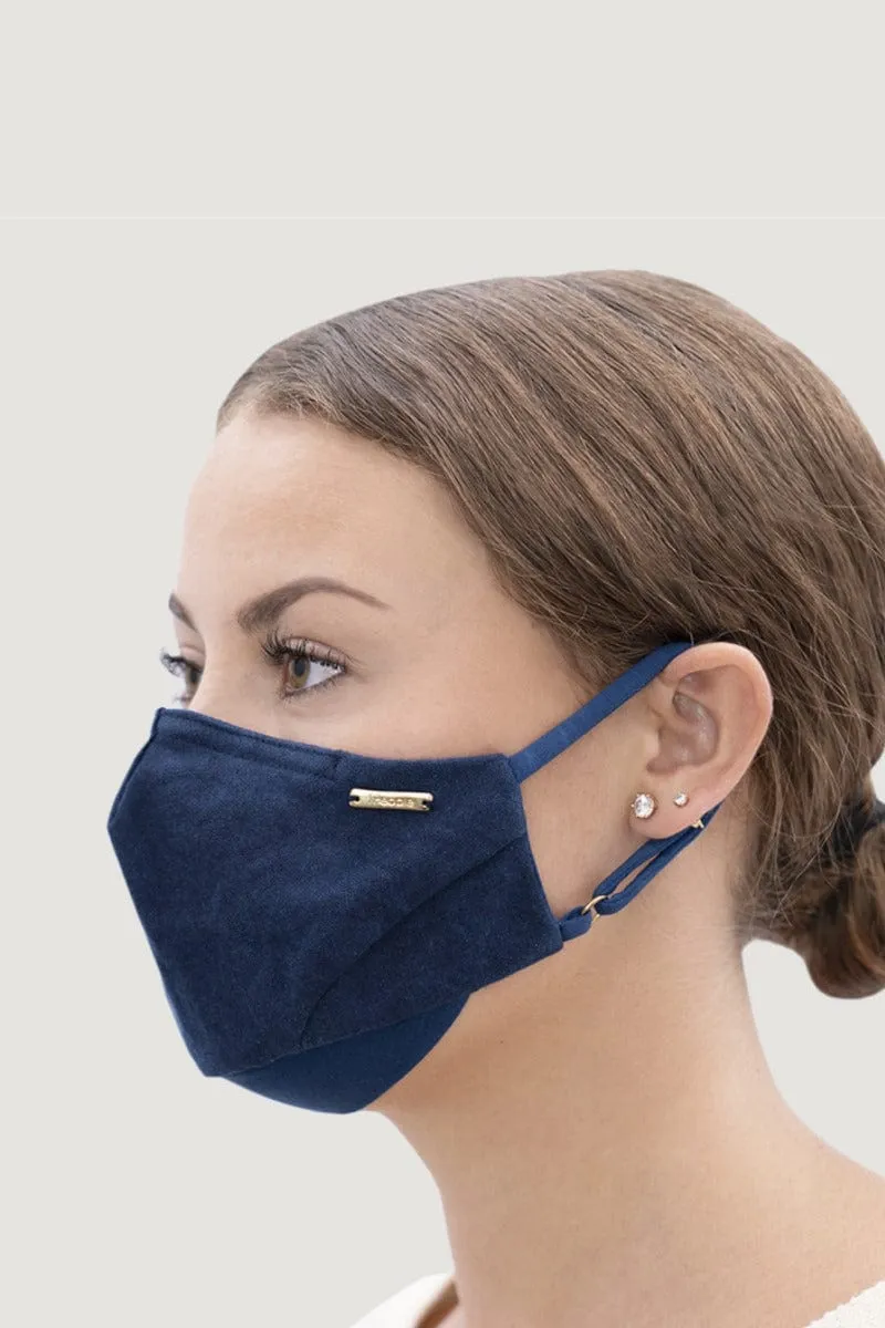 Linen Face Mask | Indigo