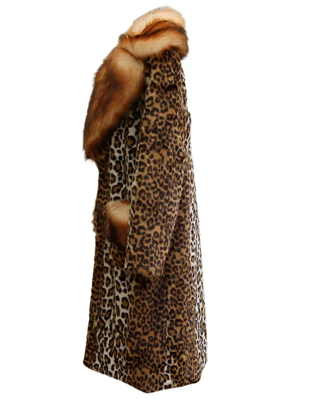 Liora™ | Luxe Leopard Windbreaker