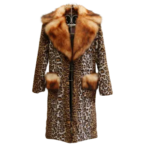 Liora™ | Luxe Leopard Windbreaker