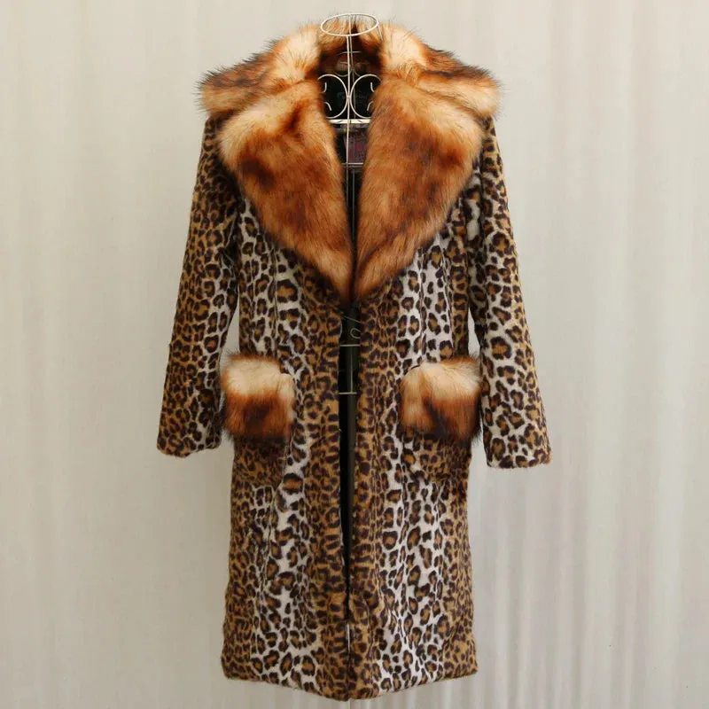 Liora™ | Luxe Leopard Windbreaker