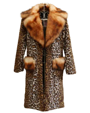 Liora™ | Luxe Leopard Windbreaker