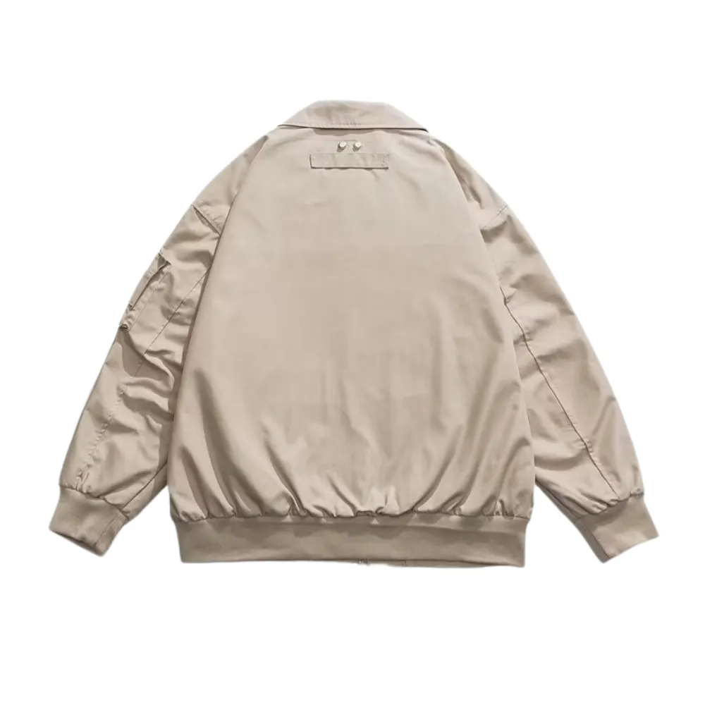 Literary Solid Color Lapel Jacket