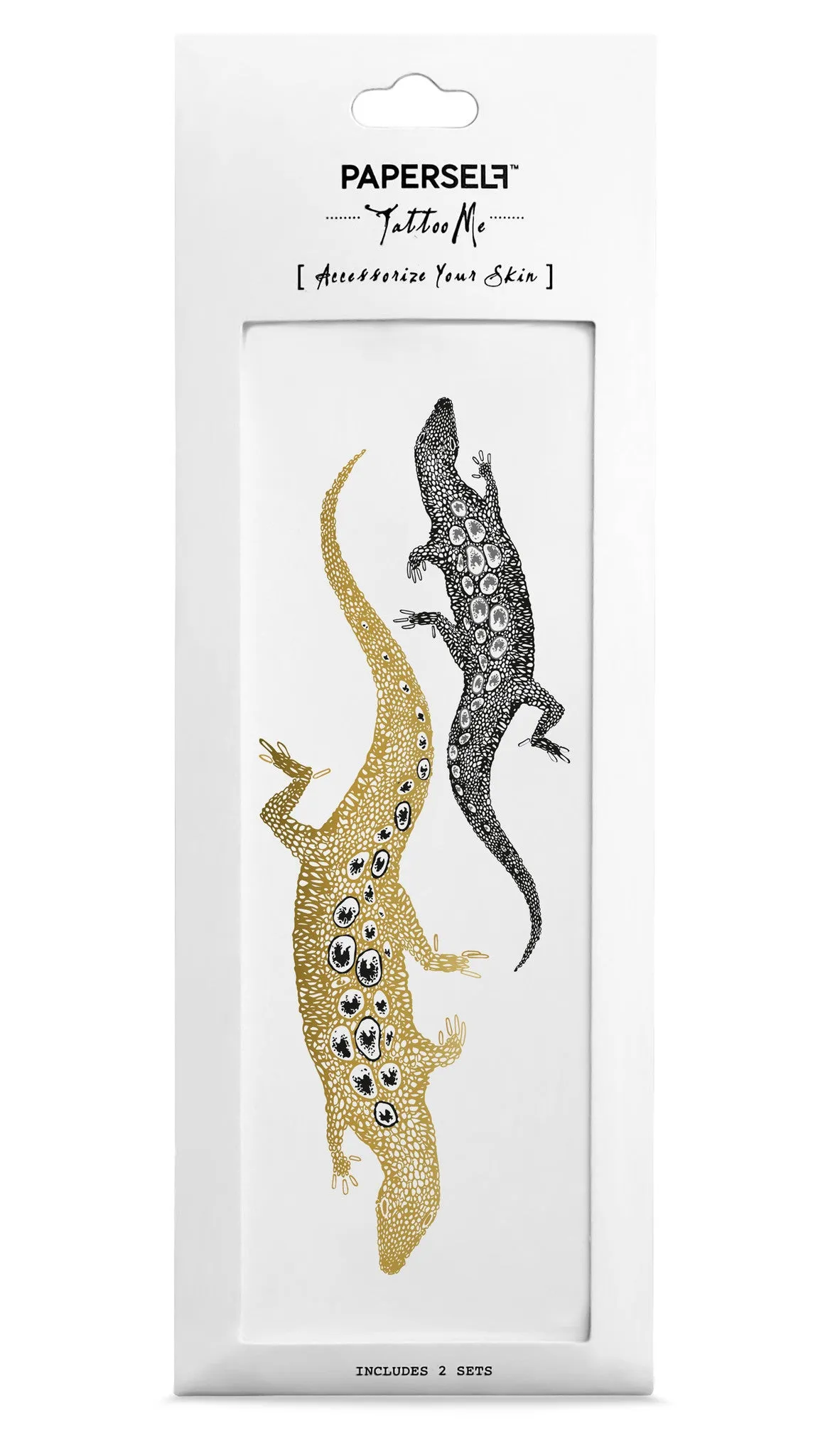 Lizards (Simoneone) Temporary Tattoo