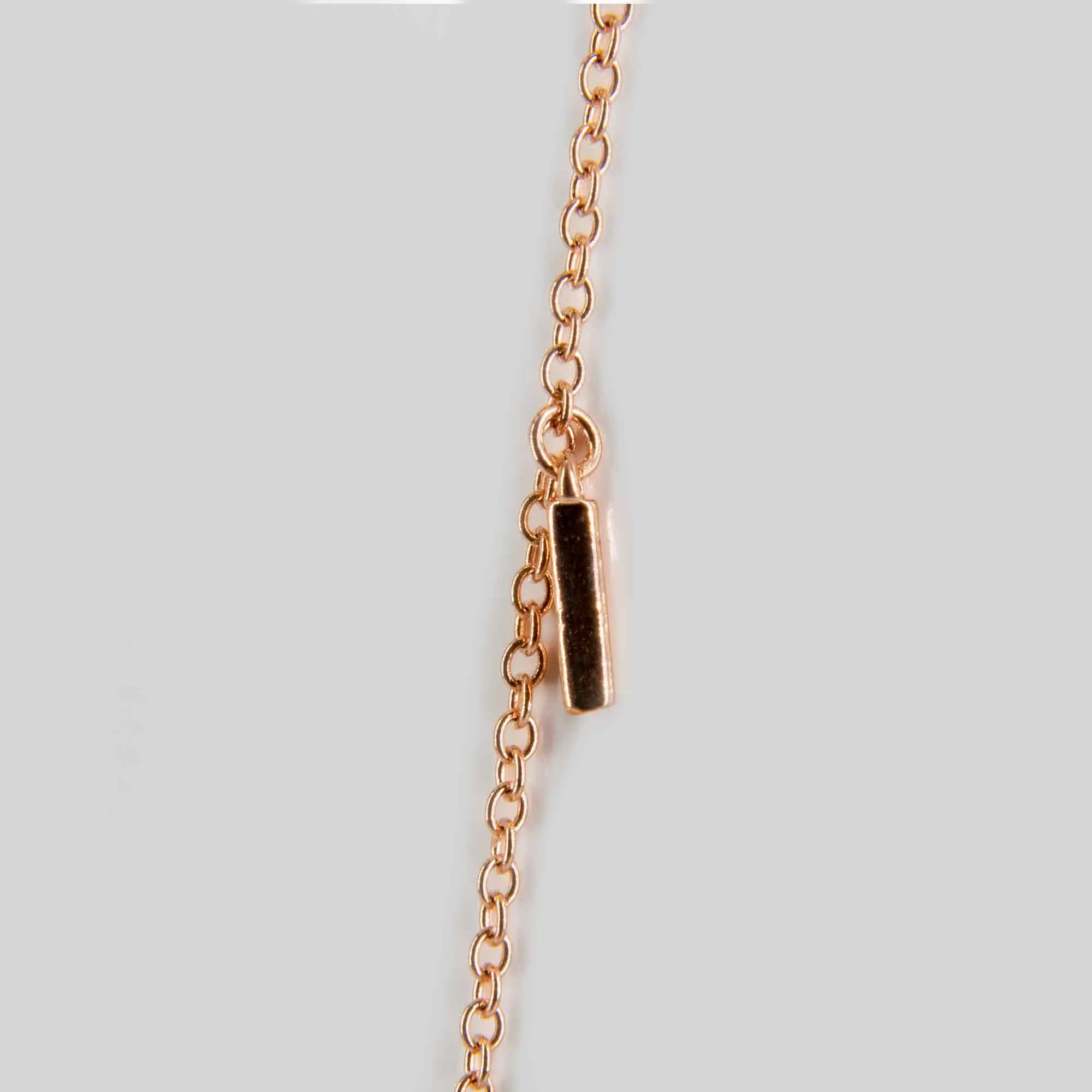 Long Silver Gold Plated Necklace