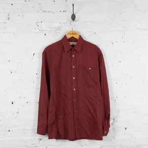Long Sleeve Party Shirt - Red - M