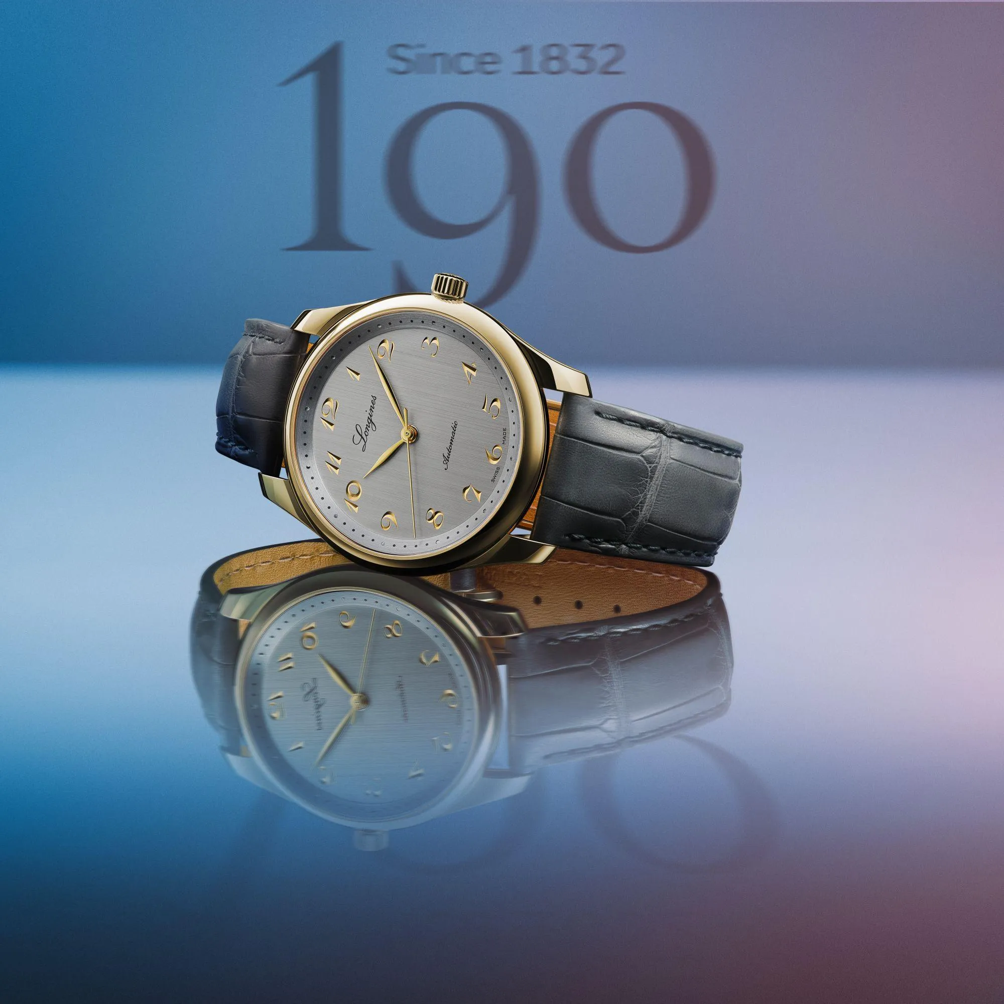 LONGINES WATCH The Longines Master Collection 190th Anniversary Limited Edition 40mm Gray Gold 18kt L2.793.6.73.2
