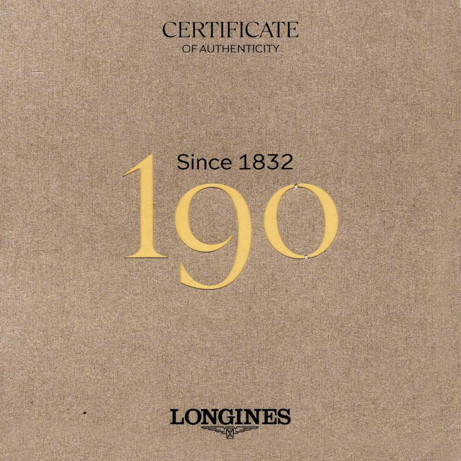 LONGINES WATCH The Longines Master Collection 190th Anniversary Limited Edition 40mm Gray Gold 18kt L2.793.6.73.2