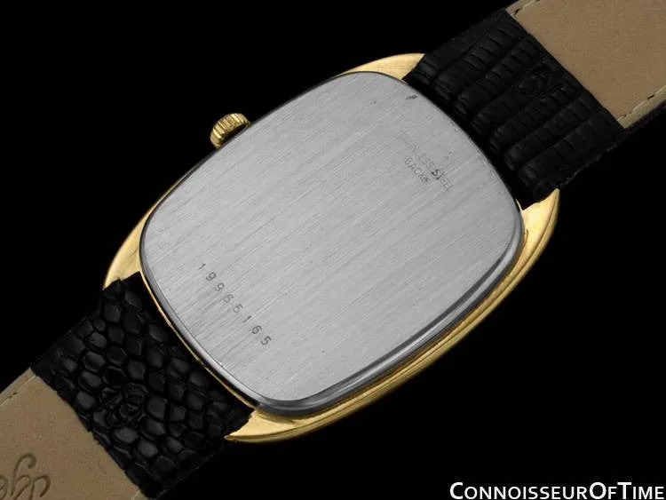 Longines Mens Classic Handwound Dress Watch - 18K Gold Plated & Stainless Steel SS