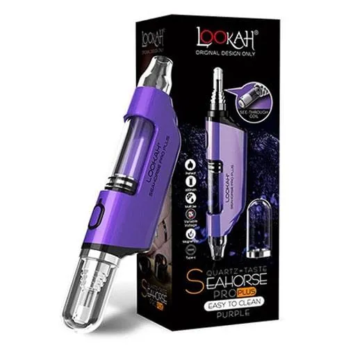 Lookah Seahorse Pro Plus Wax Pen & Dab Pen - Various Colors - (1 Count)