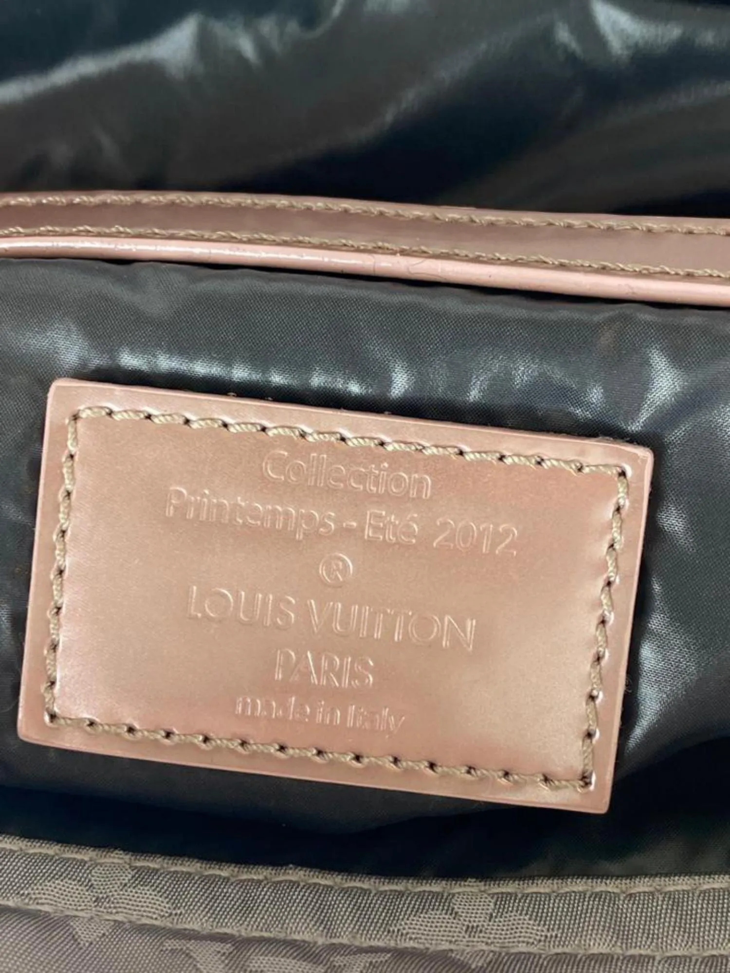Louis Vuitton Limited Edition Metallic Pink Patent Leather Jelly MM Bag 4lv628