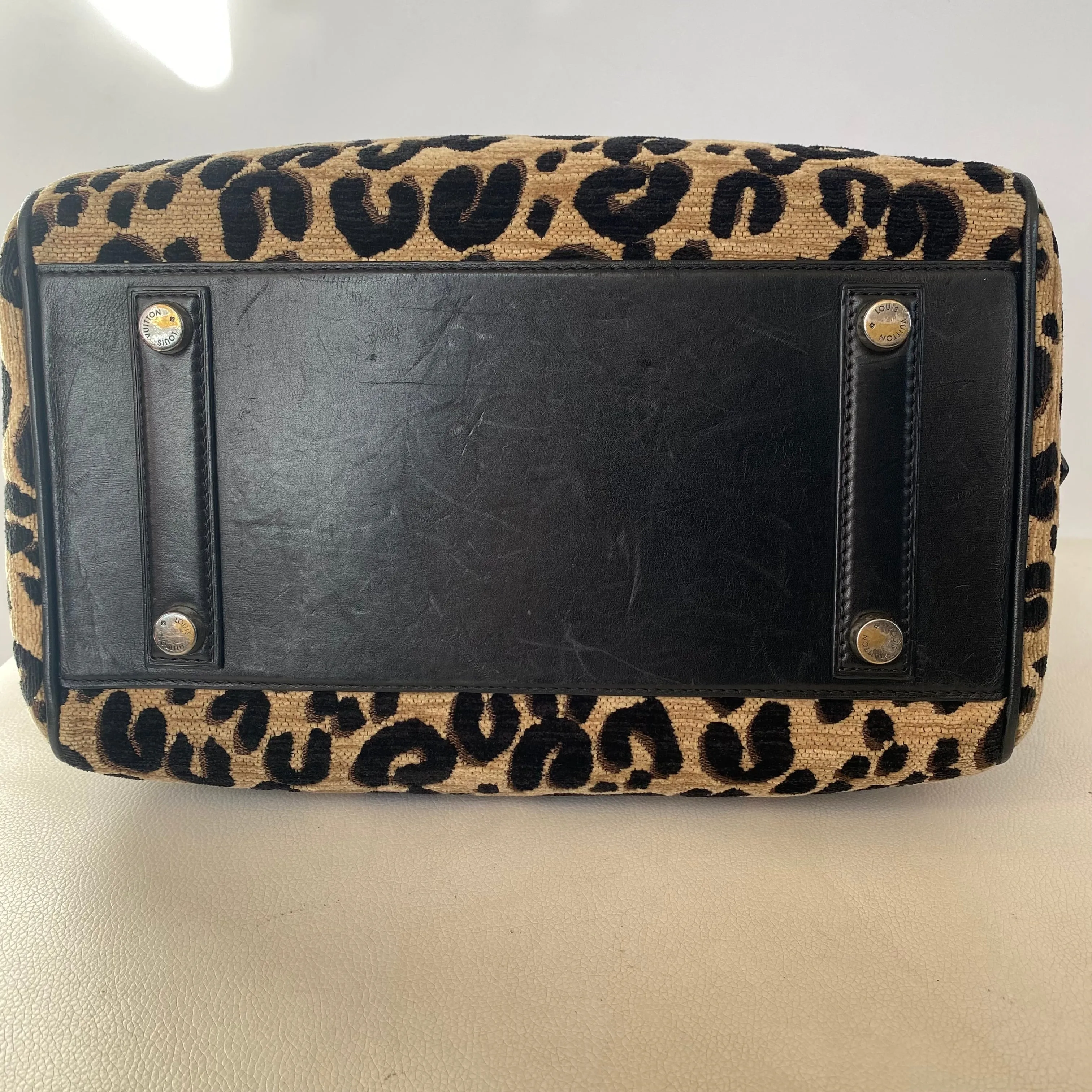 Louis Vuitton Limited Edition Steven Sprouse Leopard Speedy 30
