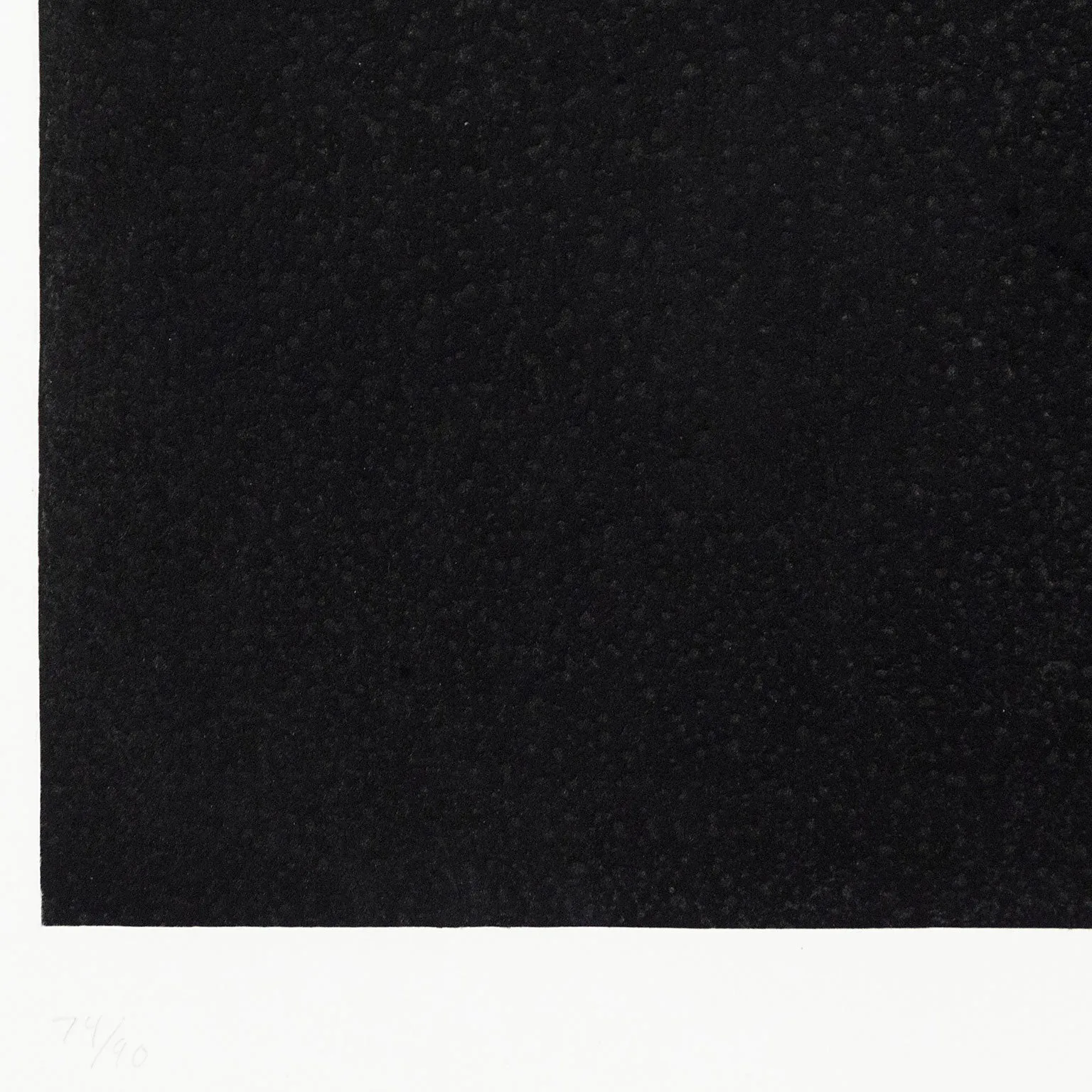 LOUISE NEVELSON "LILAC EDGE" AQUATINT, 1973