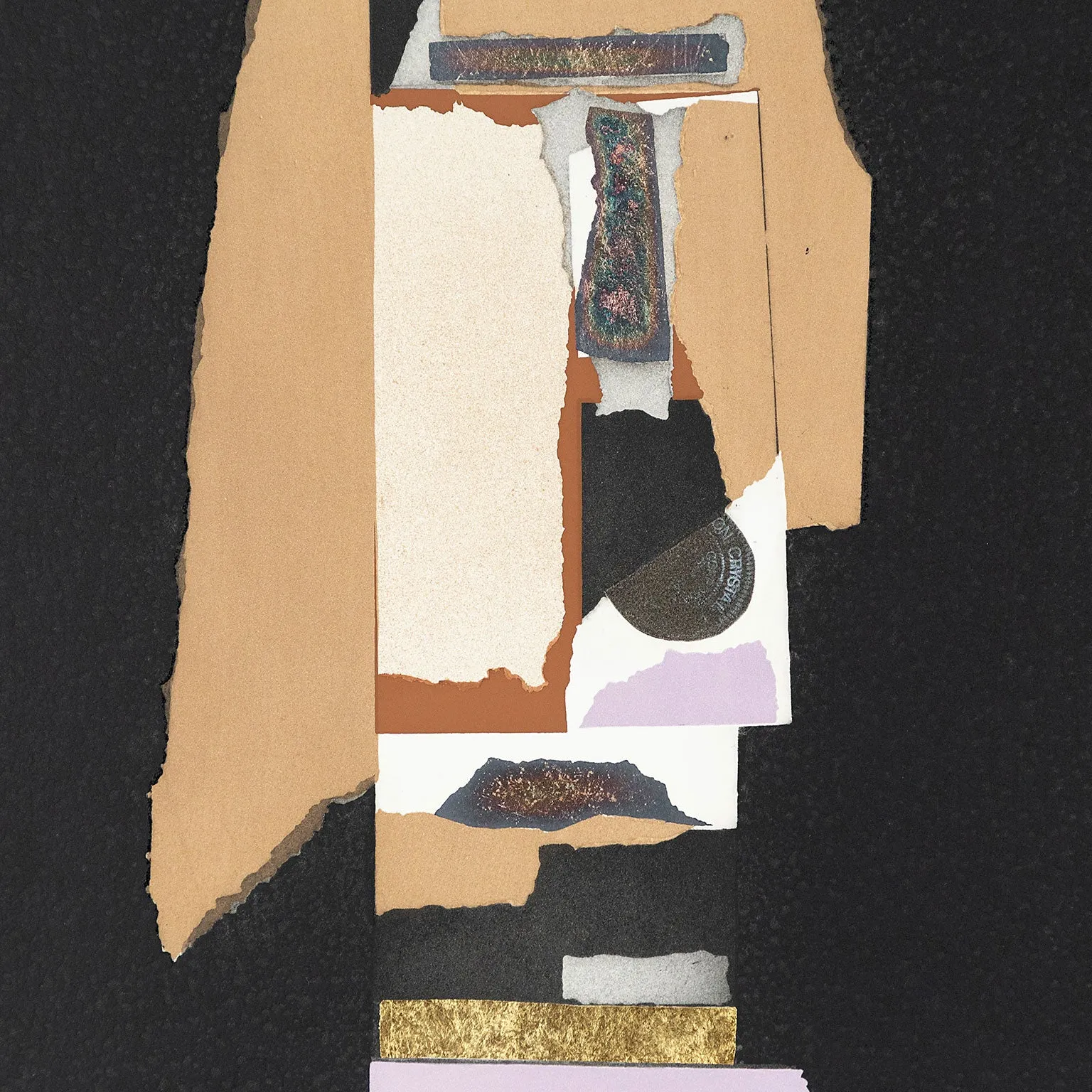 LOUISE NEVELSON "LILAC EDGE" AQUATINT, 1973