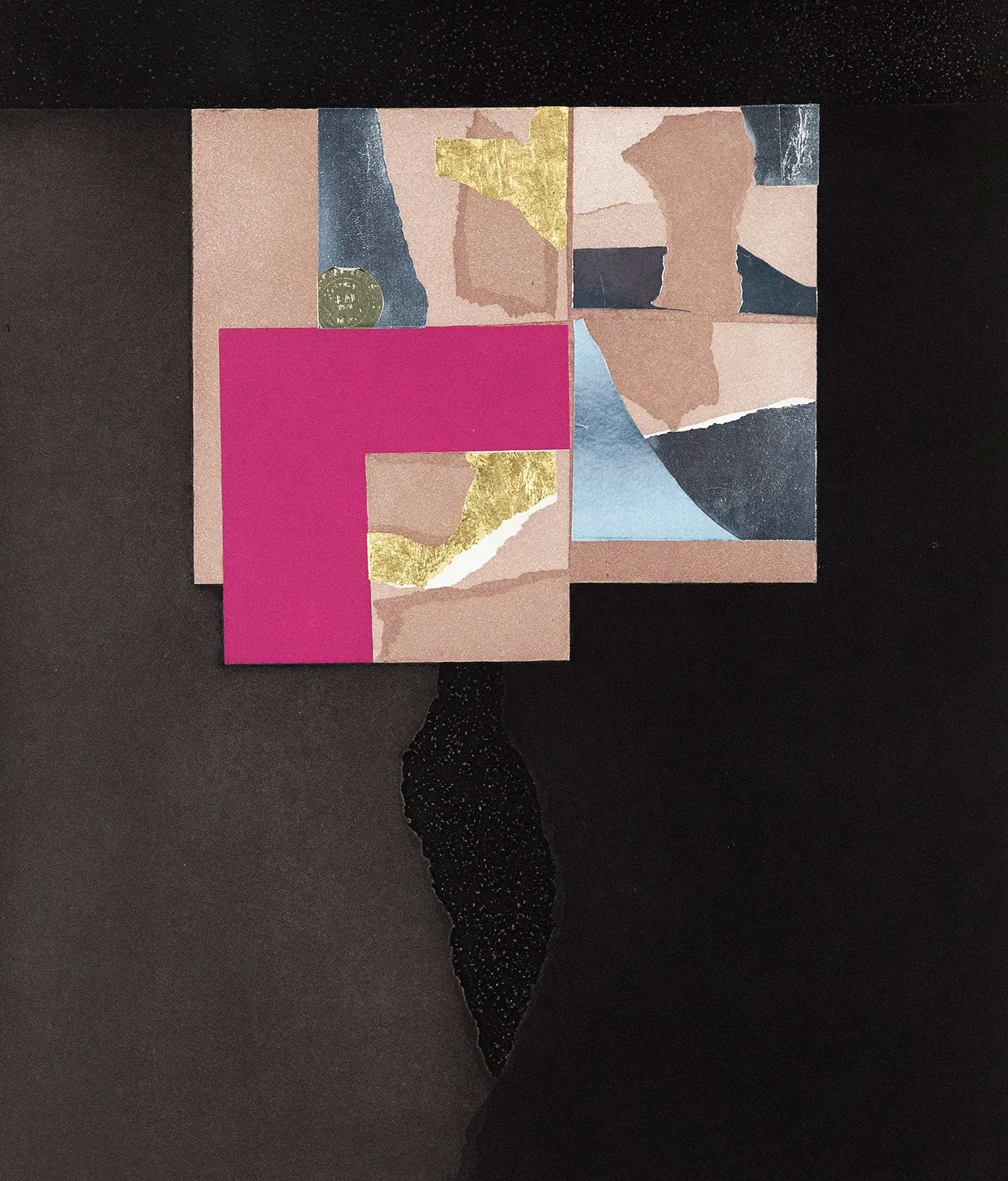 LOUISE NEVELSON "METAL HEART" AQUATINT, 1973