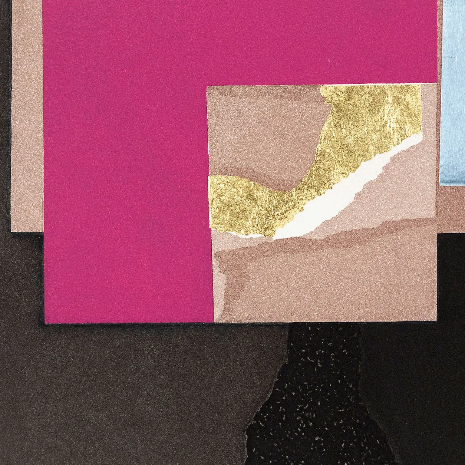 LOUISE NEVELSON "METAL HEART" AQUATINT, 1973