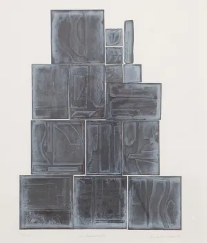 LOUISE NEVELSON "THE GREAT WALL" 1970