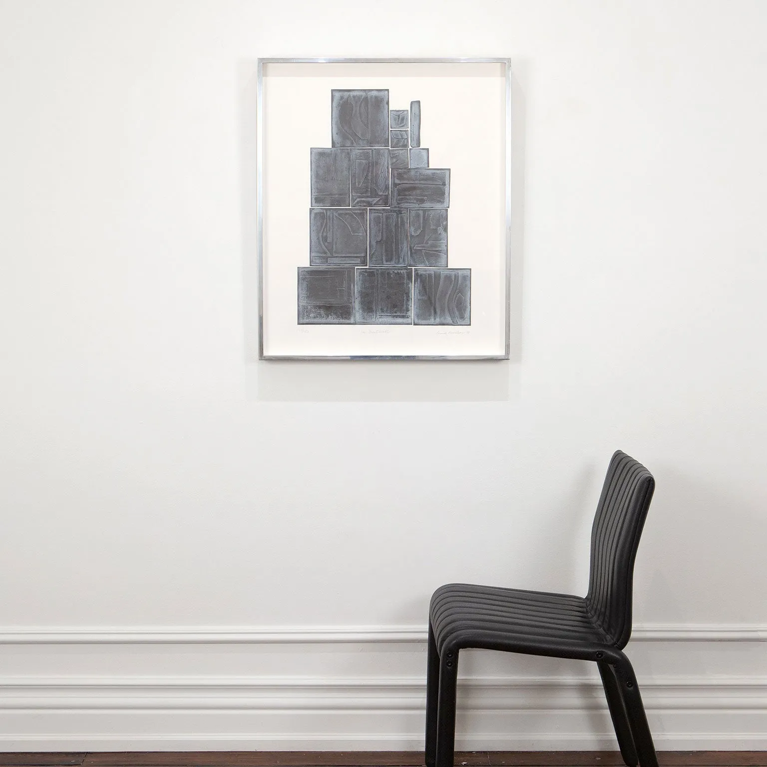 LOUISE NEVELSON "THE GREAT WALL" 1970