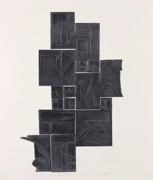 LOUISE NEVELSON "THE NIGHT SOUND" 1971