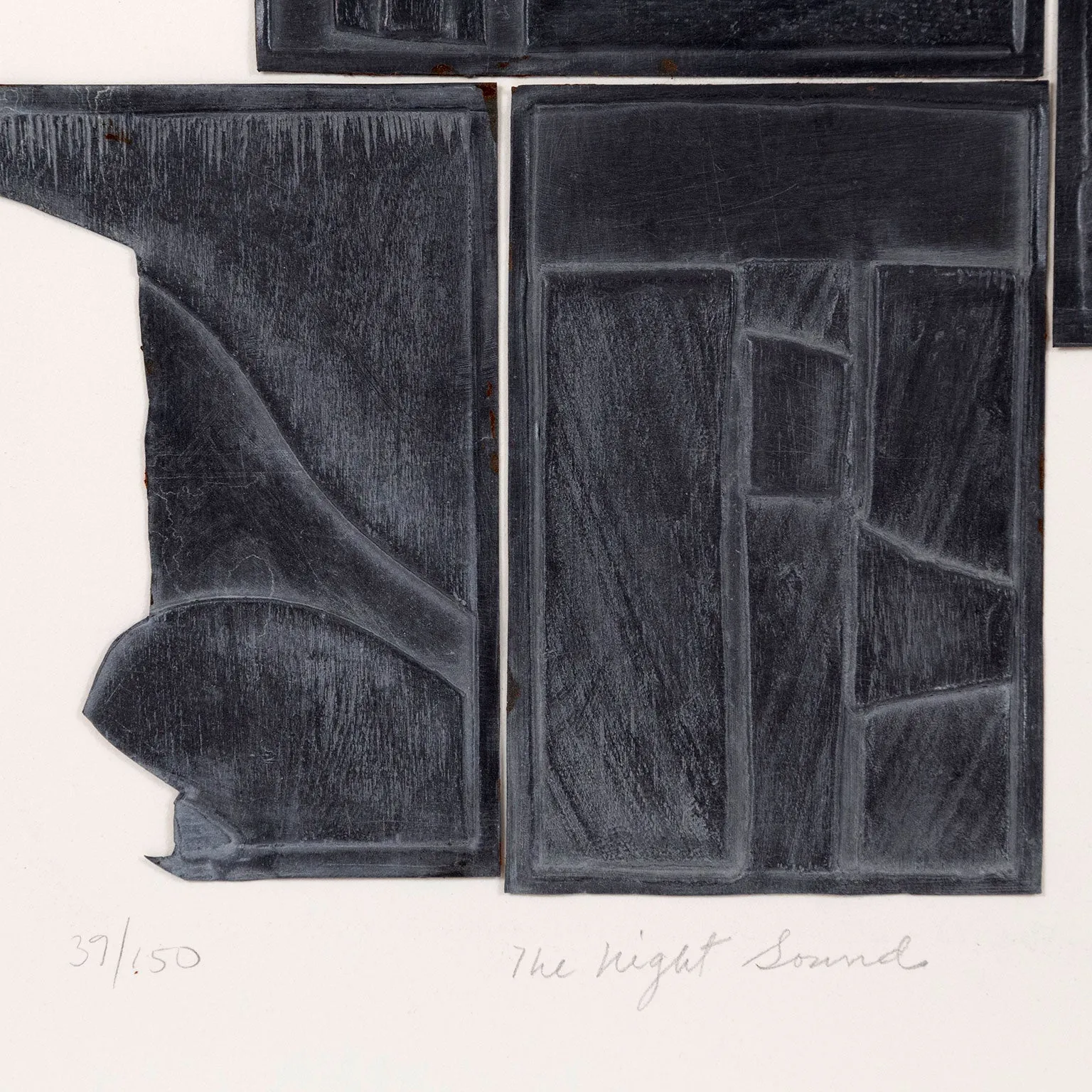 LOUISE NEVELSON "THE NIGHT SOUND" 1971