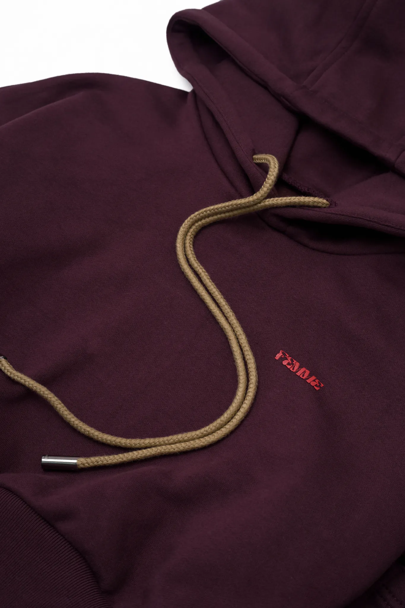 LOUNGE HOODIE IN WINE